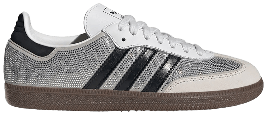 adidas Samba OG Rhinestone Crystal White Silver (Women's)-1