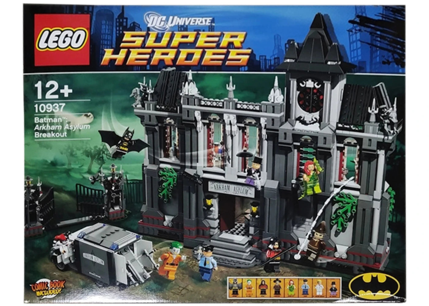 LEGO DC Comics Super Heroes Batman: Arkham Asylum Breakout Set 10937 -1