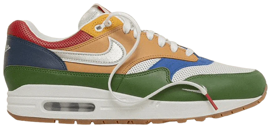 Nike Air Max 1 Premium Goods White Forest Green-1