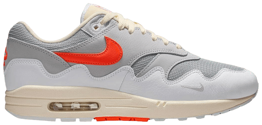Nike Air Max 1 Patta Waves White Hyper Crimson -1