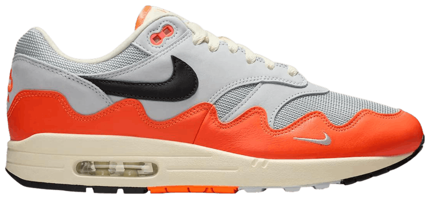 Nike Air Max 1 Patta Waves Hyper Crimson Pure Platinum -1