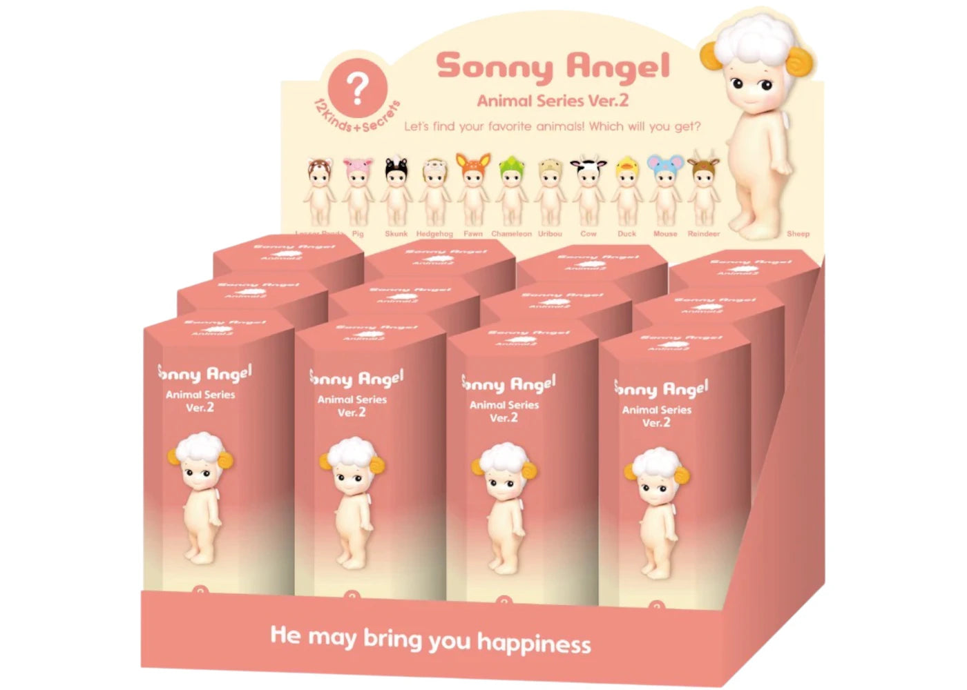 Sonny Angel Animal Series Ver.2 Sealed Case (12 Blind Box) -1