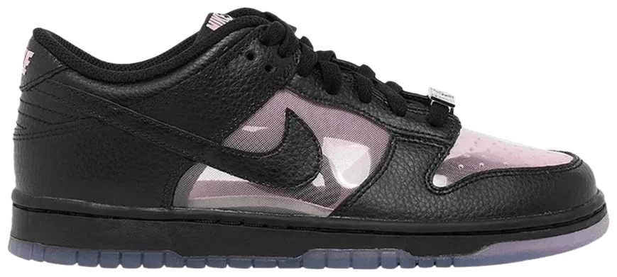 Nike Dunk Low Retro Transparent Black Pink Rise-1