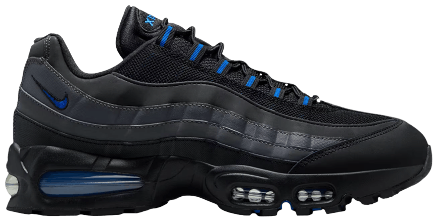Nike Air Max 95 Big Bubble Black Game Royal -1