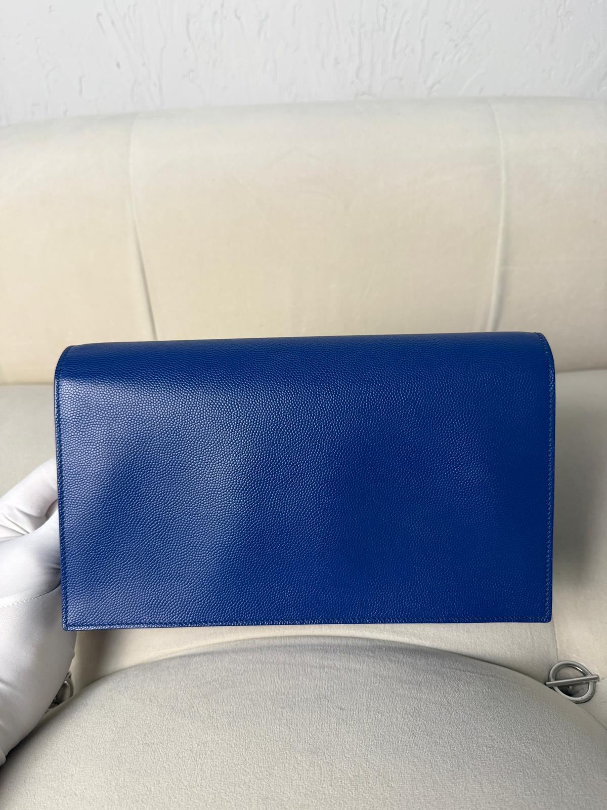 YSL Uptown Envelope Clutch-Back