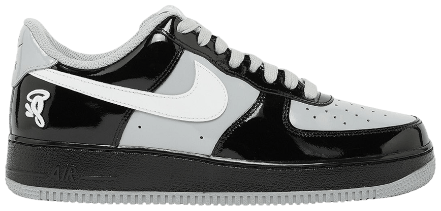 Nike Air Force 1 Low Syna Central Cee Black White Smoke Grey -1