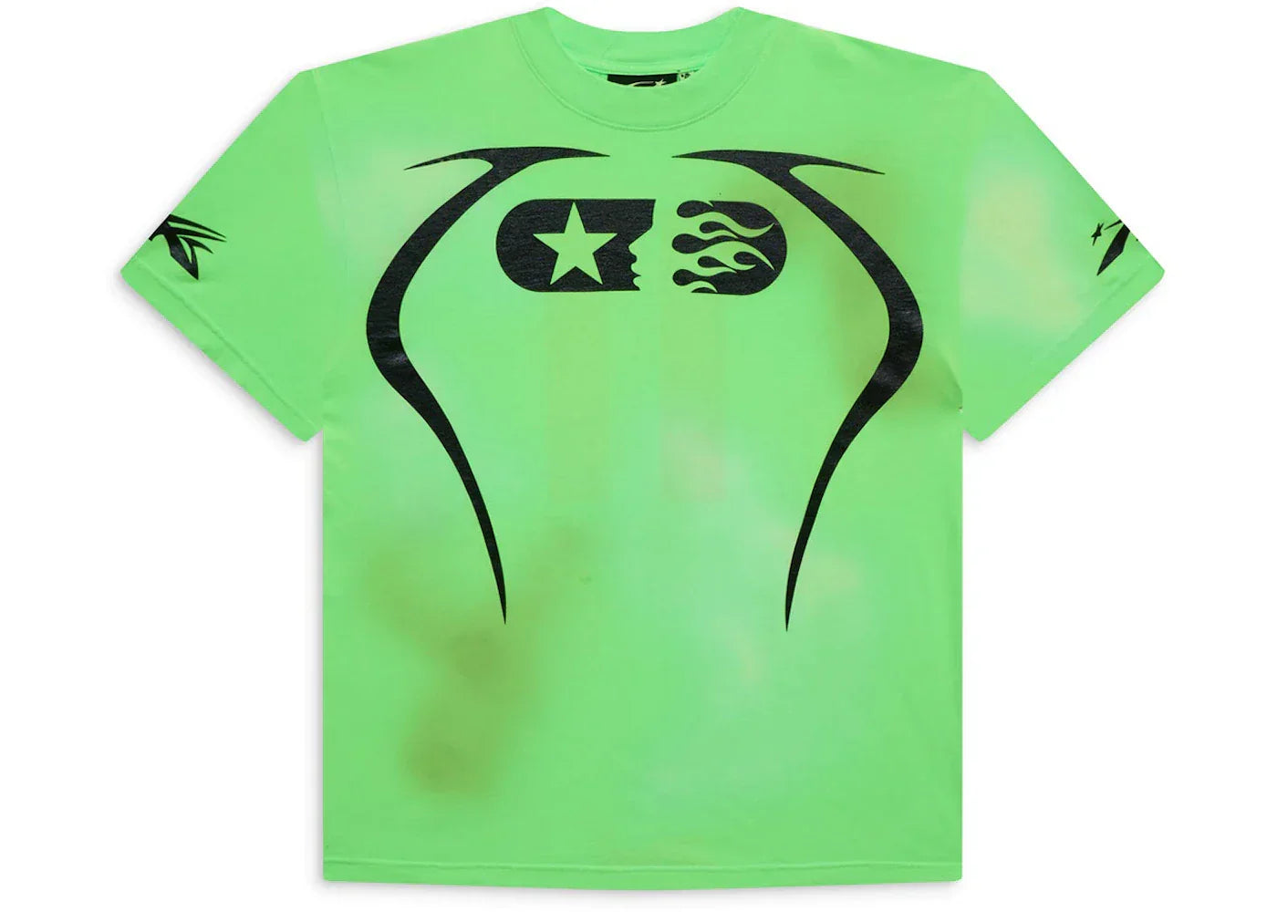 Hellstar Warm Up T-shirt Neon Green -1