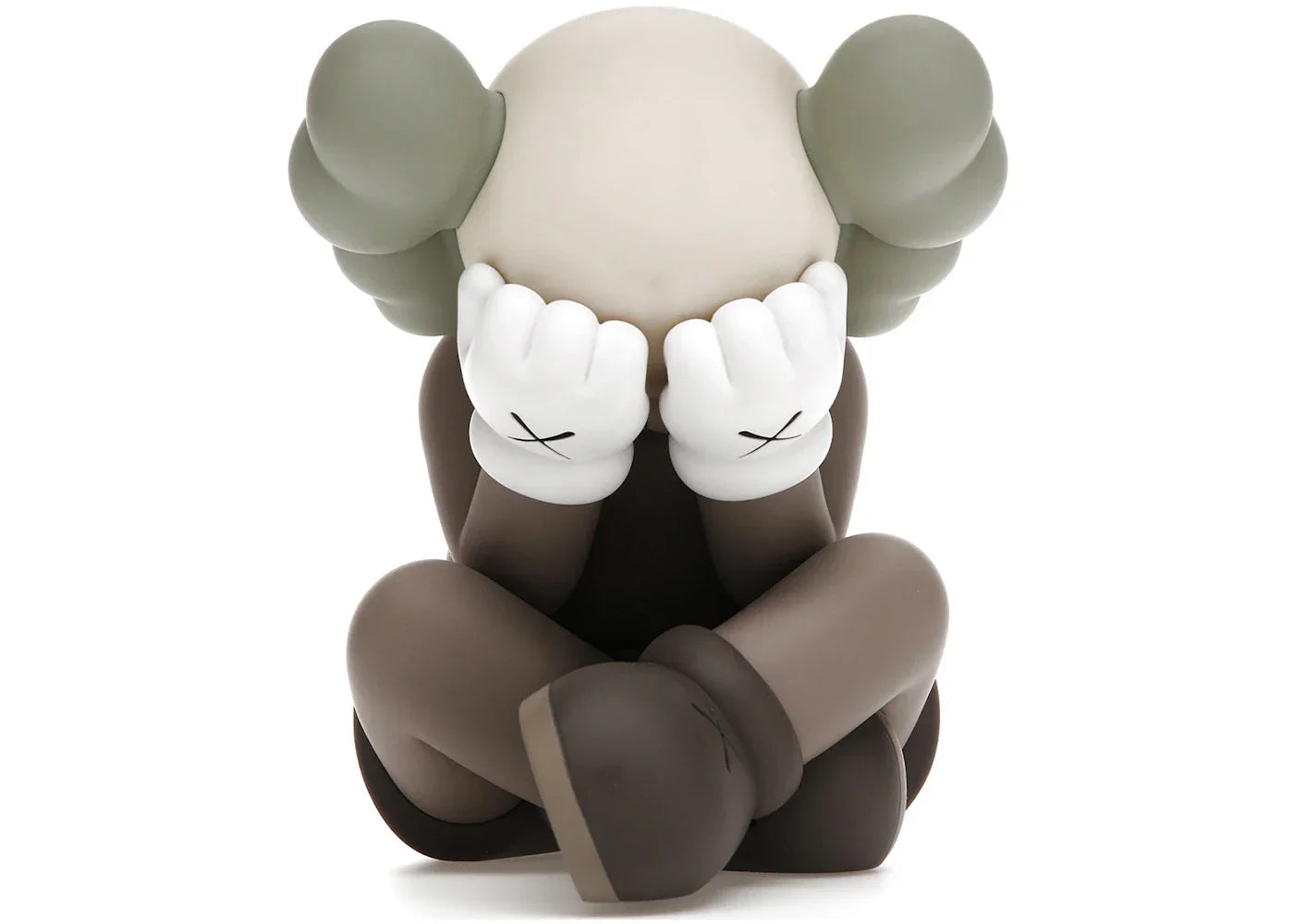 KAWS Separated Vinyl Figure Brown-1