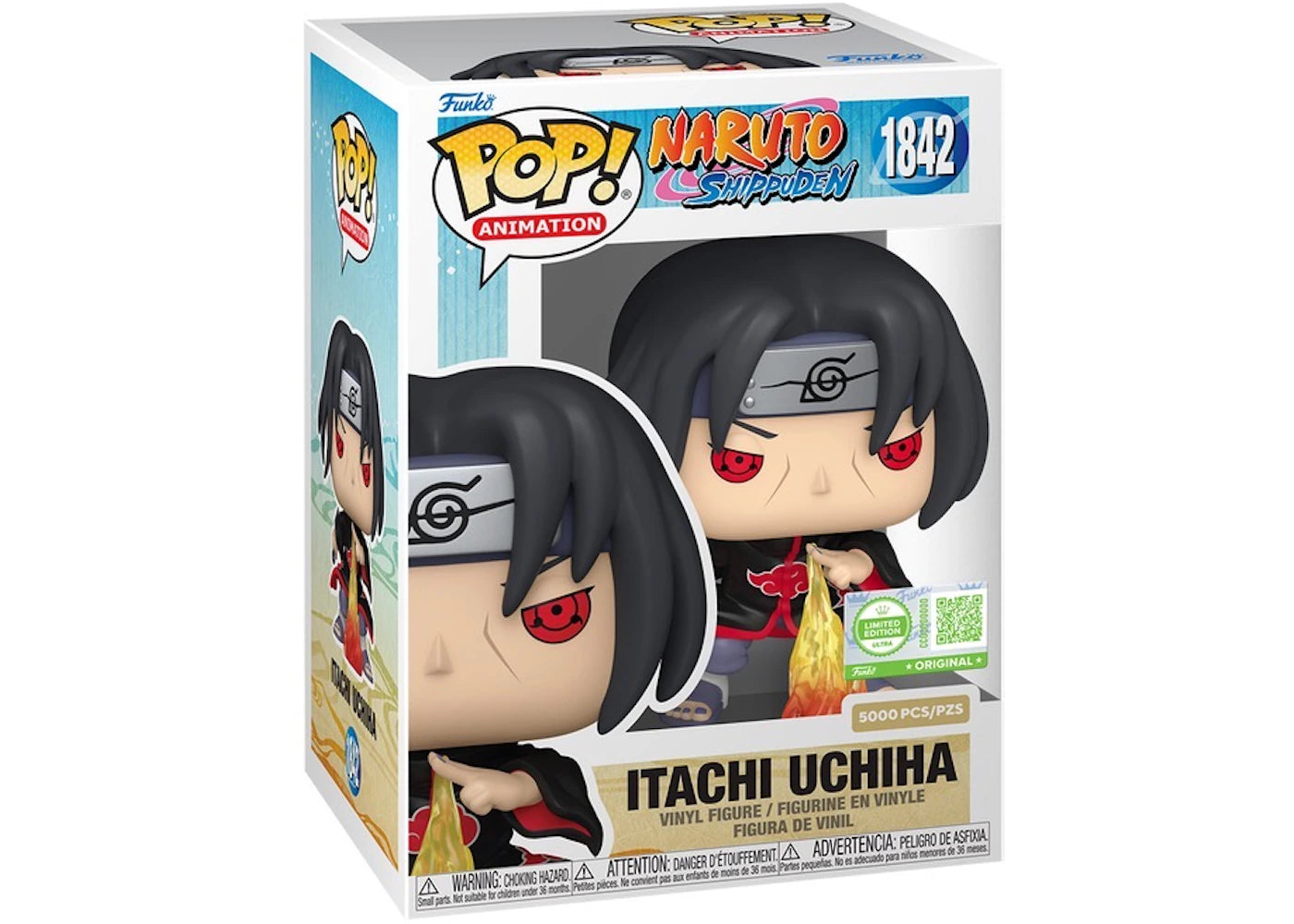 Funko Animation Naruto Itachi Uchihia Limited Edition Figure #1842 -1