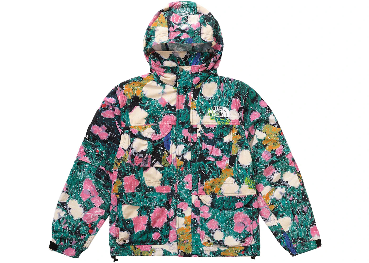 Supreme The North Face Trekking Convertible Jacket Flowers -1