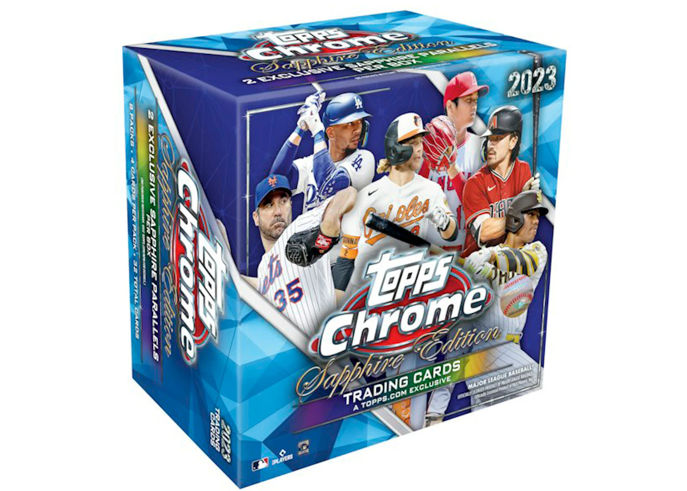 2023 Topps Chrome Sapphire Edition Baseball Hobby Box -1