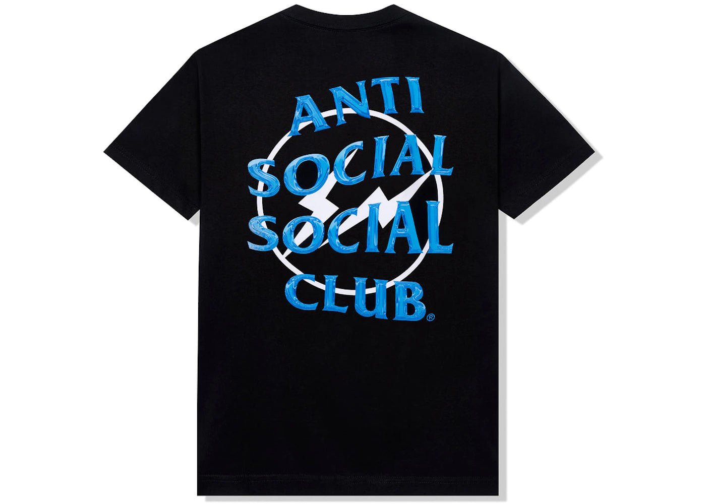 Anti Social Social Club x Fragment Precious Petals Tee (FW22) Black Blue -1