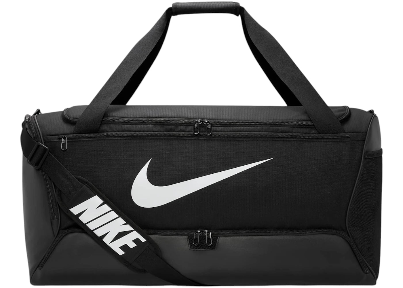Nike Brasilia 9.5 Training Duffel Large 95L Bag Black/Black/White -1