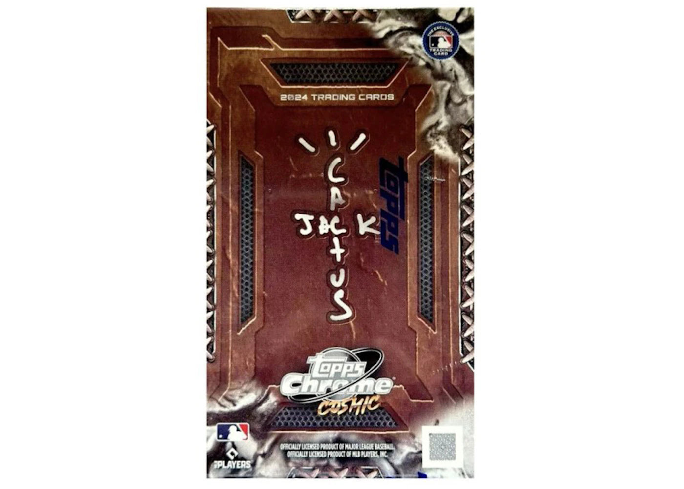 2024 Topps Cosmic Chrome X Cactus Jack Fanatics Fest NYC Travis Scott Edition Baseball Box -1