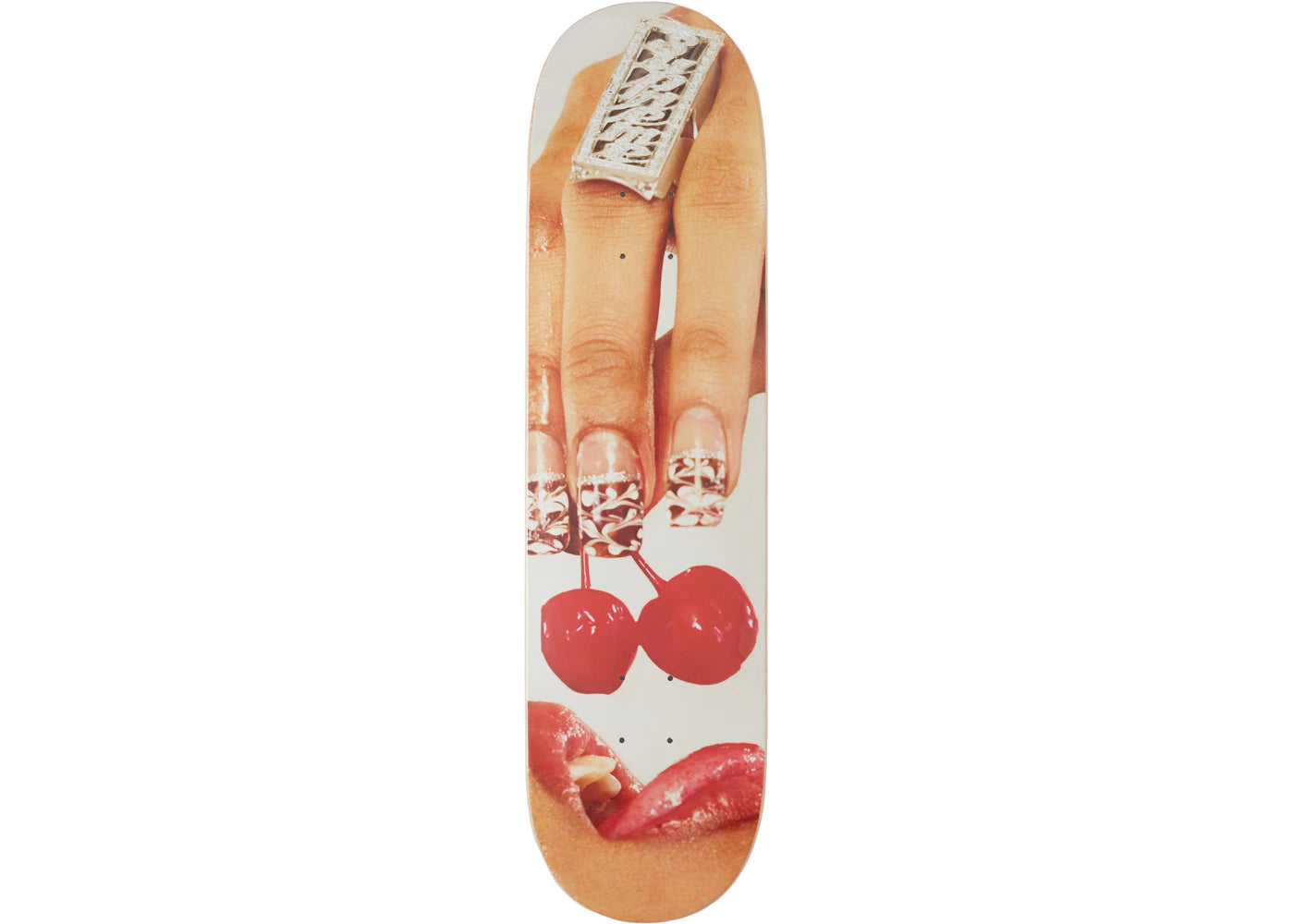 Supreme Cherries Skateboard Deck Red -1