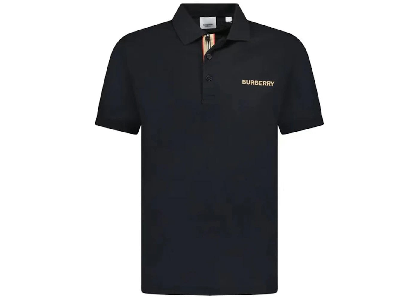 Burberry Hartford Polo Shirt Black -1