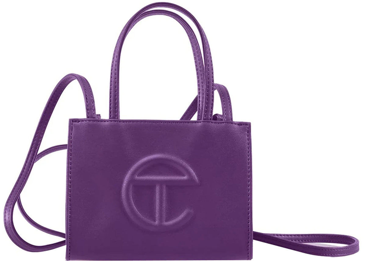 Telfar Shopping Bag Small Grape -1
