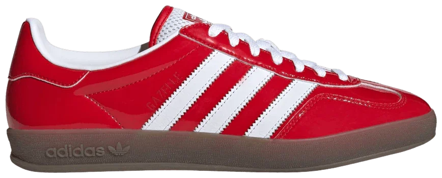 adidas Gazelle Indoor Better Scarlet Patent Leather-1