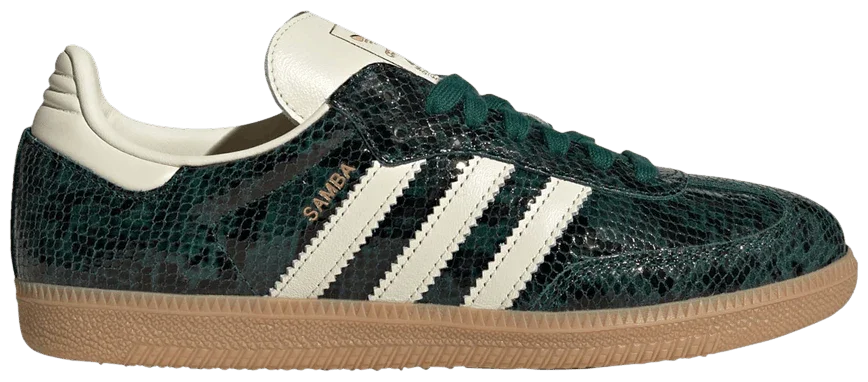 adidas Samba OG Snakeskin Collegiate Green (Women's)-1