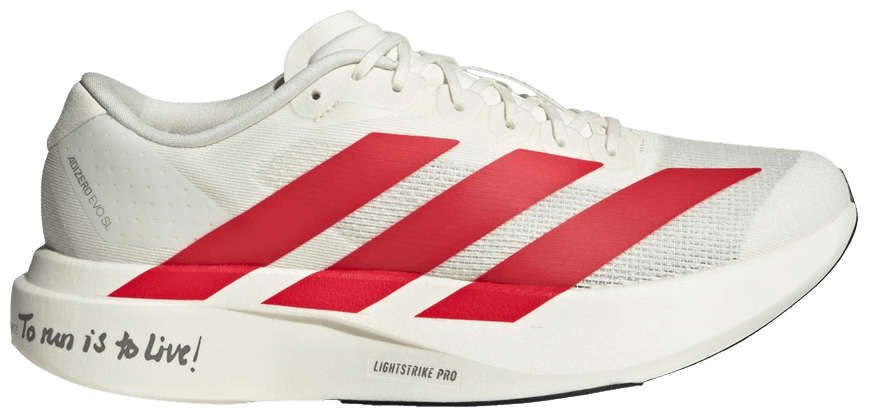 adidas Adizero EVO SL Off White Better Scarlet-1