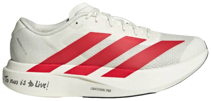 adidas Adizero EVO SL Off White Better Scarlet-1