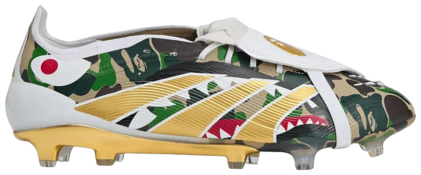 adidas Predator Elite Foldover Tongue FG Bape Green Camo-1