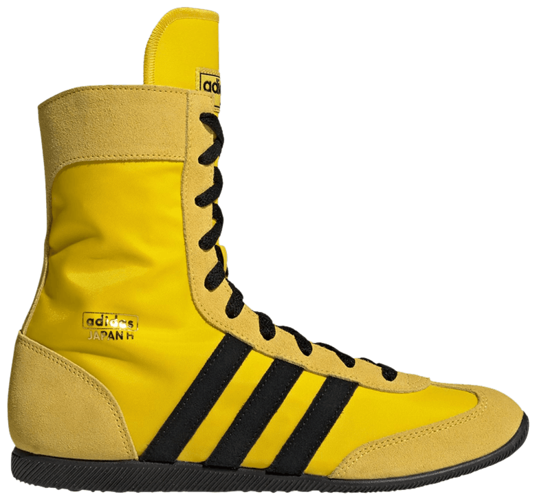 adidas Japan Mid Yellow Black (Women's)-1
