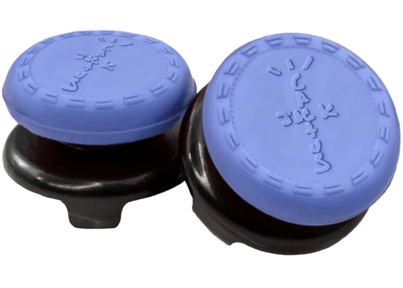 Travis Scott Cactus Jack Fortnite Logo Playstation 4 Thumb Grips I Blue -1