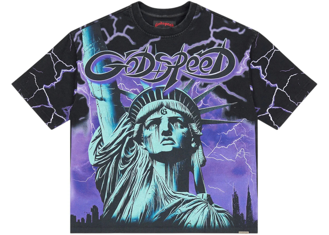 Godspeed Voltage T-shirt Grape -1