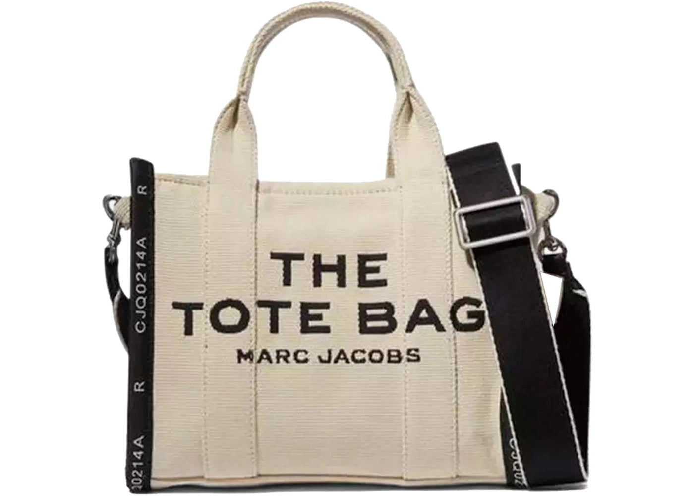 Marc Jacobs The Jacquard Tote Bag Small Warm Sand -1