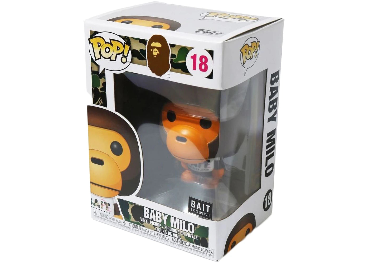 Funko Pop! BAPE Baby Milo Bait Exclusive Figure #18 -1