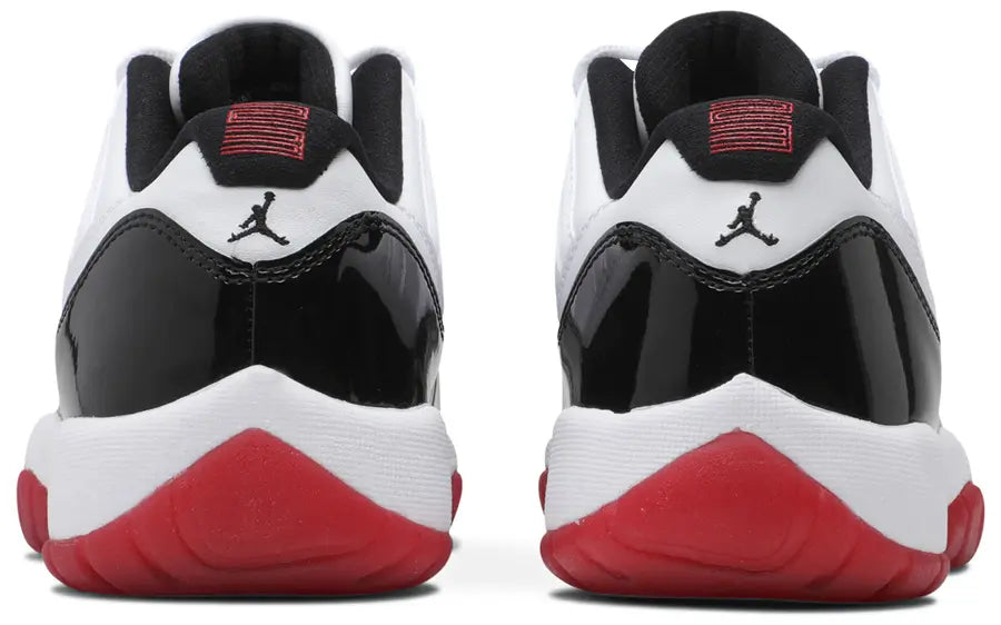 Jordan 11 Retro Low Concord Bred heel counter