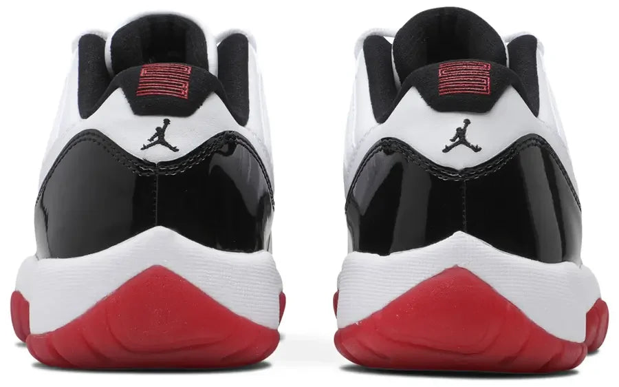 Jordan 11 Retro Low Concord Bred heel counter