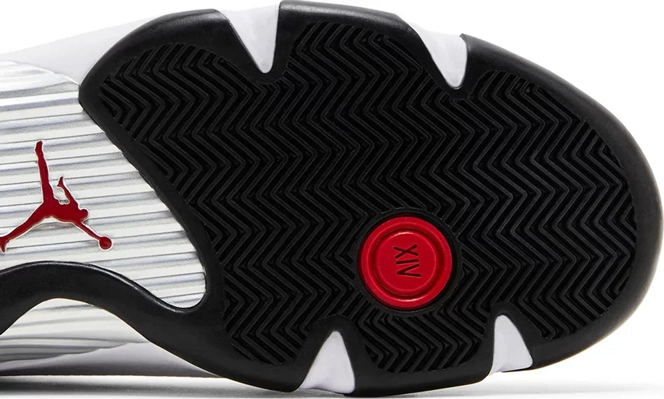 Jordan 14 Retro Black Toe (2024) close-up sole