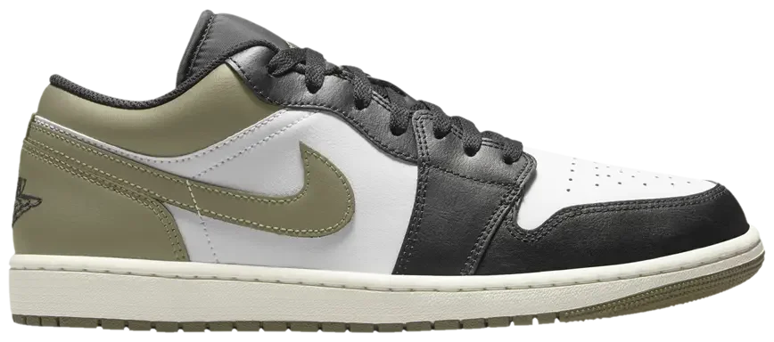 Jordan 1 Low Black Toe Medium Olive