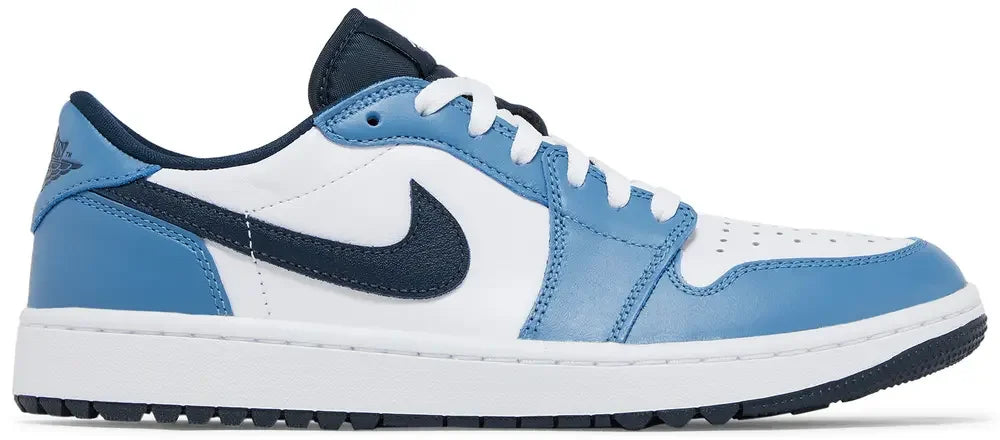 Jordan 1 Low Golf White Aegean Storm