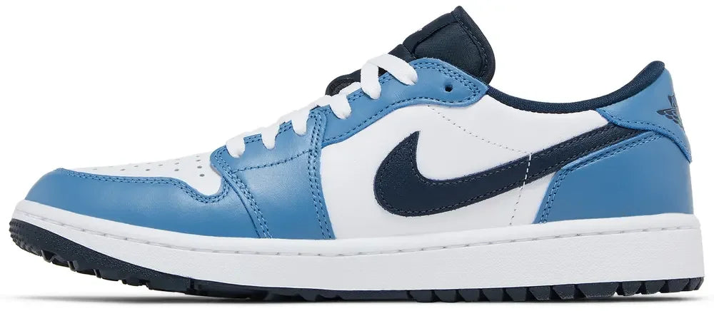 Jordan 1 Low Golf White Aegean Storm