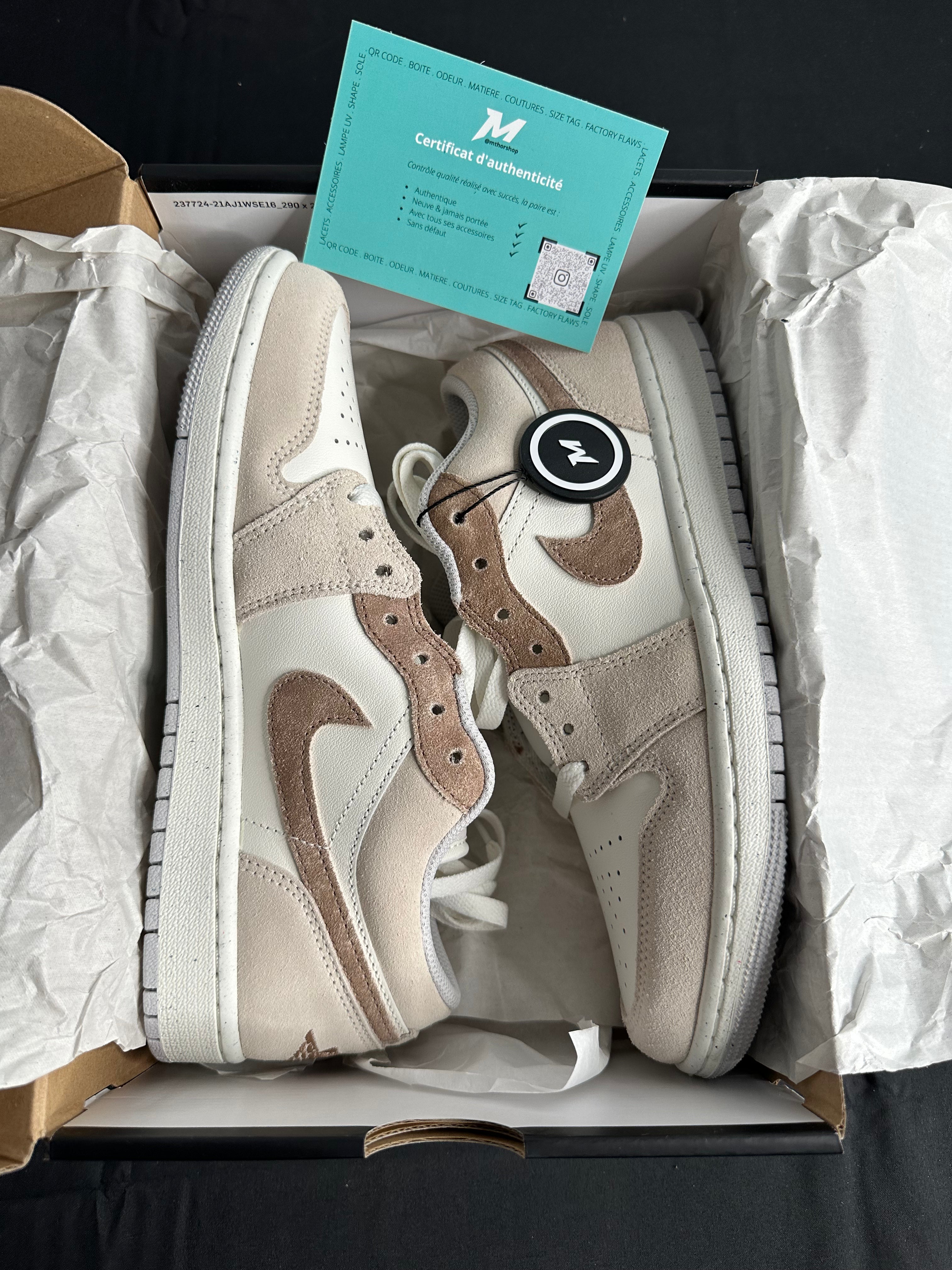 Jordan 1 Low SE Legend Light Brown Look