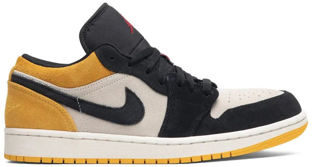Jordan 1 Low Sail University Gold Black