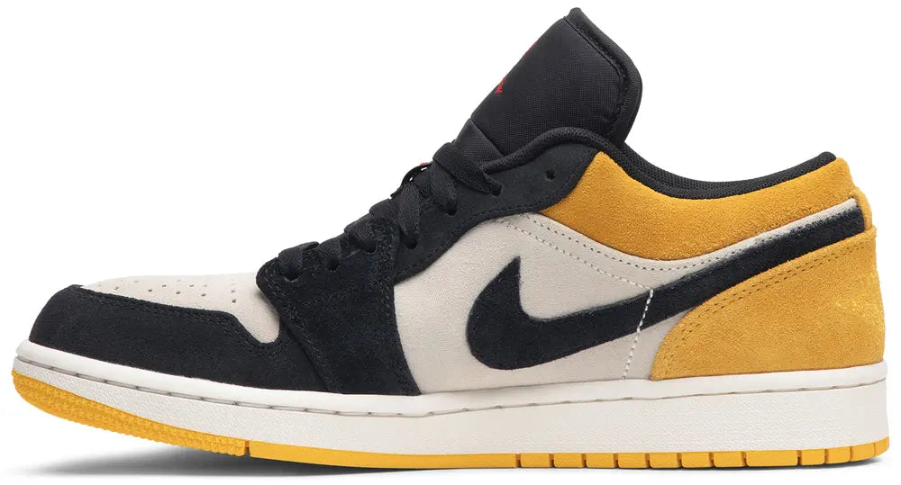 Jordan 1 Low Sail University Gold Black