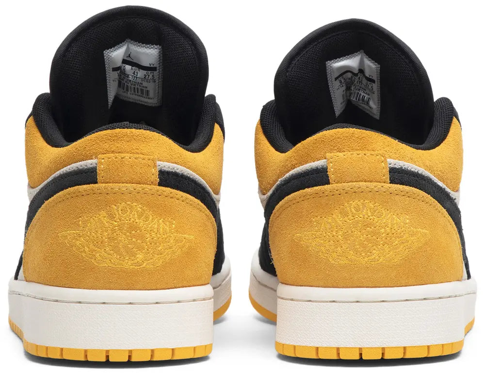 Jordan 1 Low Sail University Gold Black
