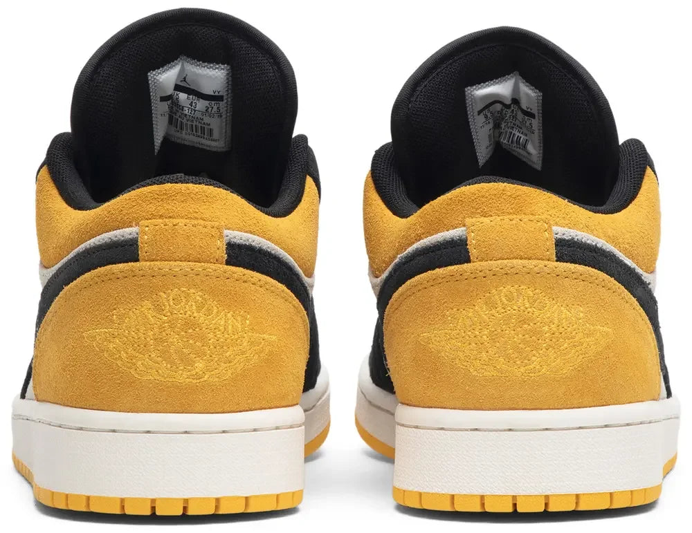 Jordan 1 Low Sail University Gold Black