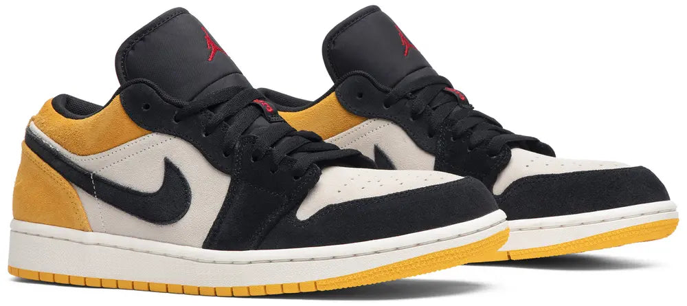 Jordan 1 Low Sail University Gold Black
