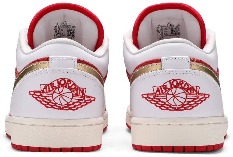 Jordan 1 Low Spades heel counter