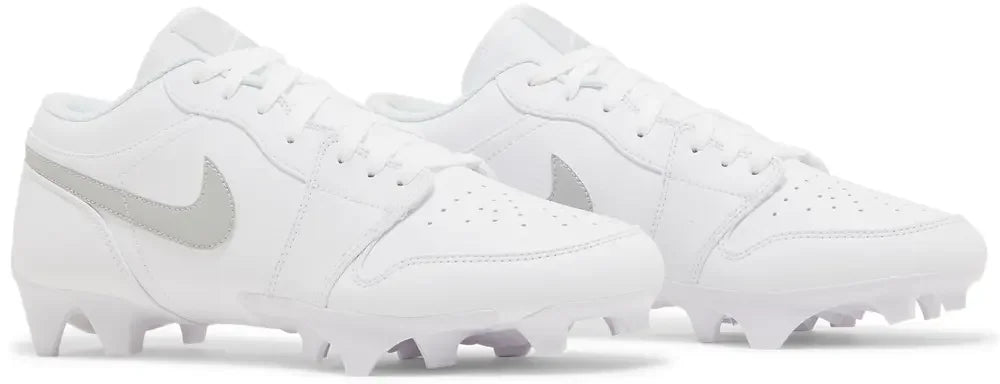 Jordan 1 Low TD Cleat White Grey Fog