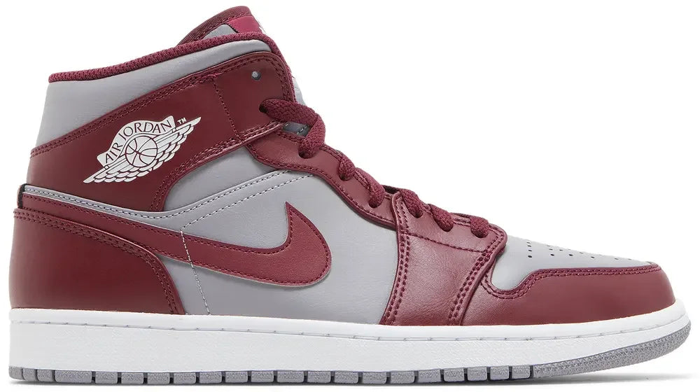 Jordan 1 Mid Cherrywood Red