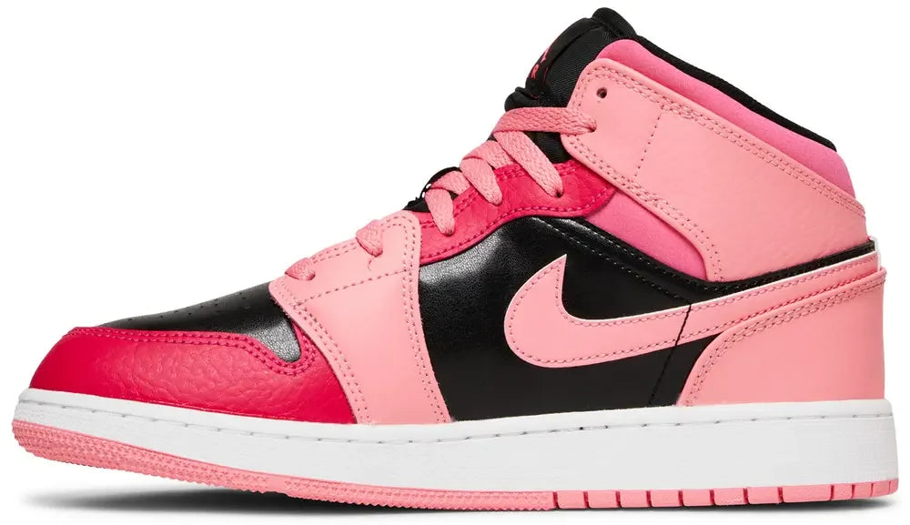 Jordan 1 Mid Coral Chalk (GS)