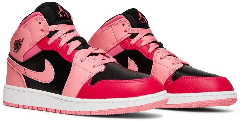 Jordan 1 Mid Coral Chalk (GS)