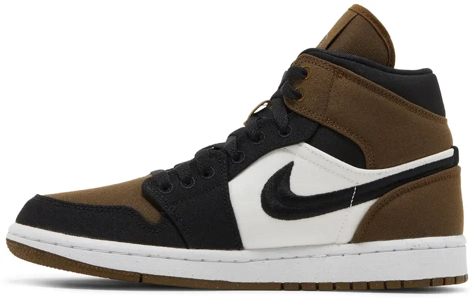 Jordan 1 Mid Olive Toe (W)