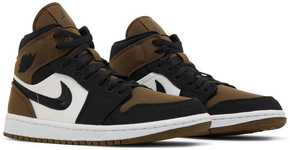 Jordan 1 Mid Olive Toe (W) pair